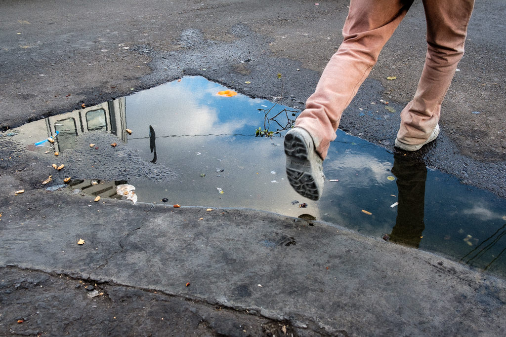 Reflected Footsteps