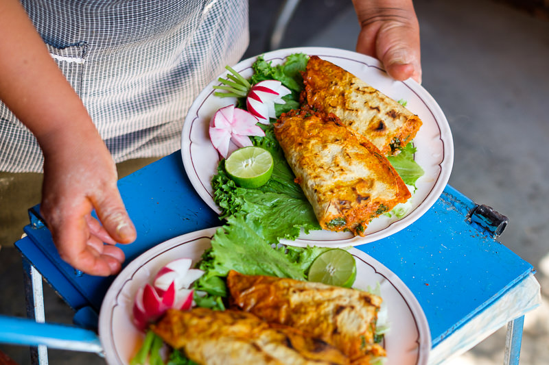 Empanadas listas para servir