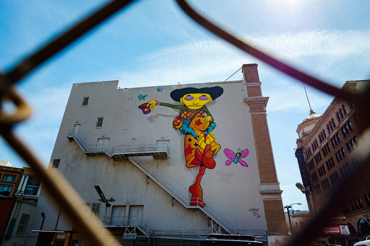 Urban artists work around NYC and San Francisco, US
