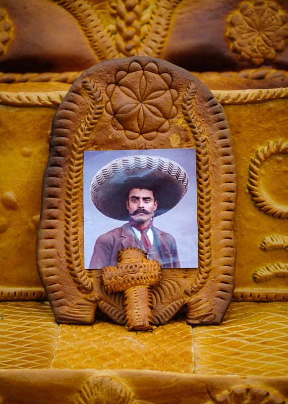Altar de Pan dedicado a Pancho Villa