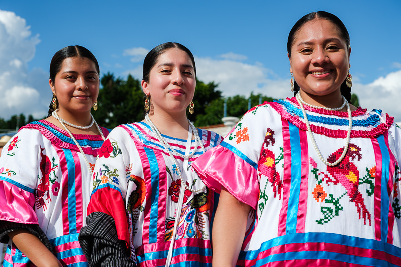 Primer Desfile de Delegaciones de la Guelaguetza