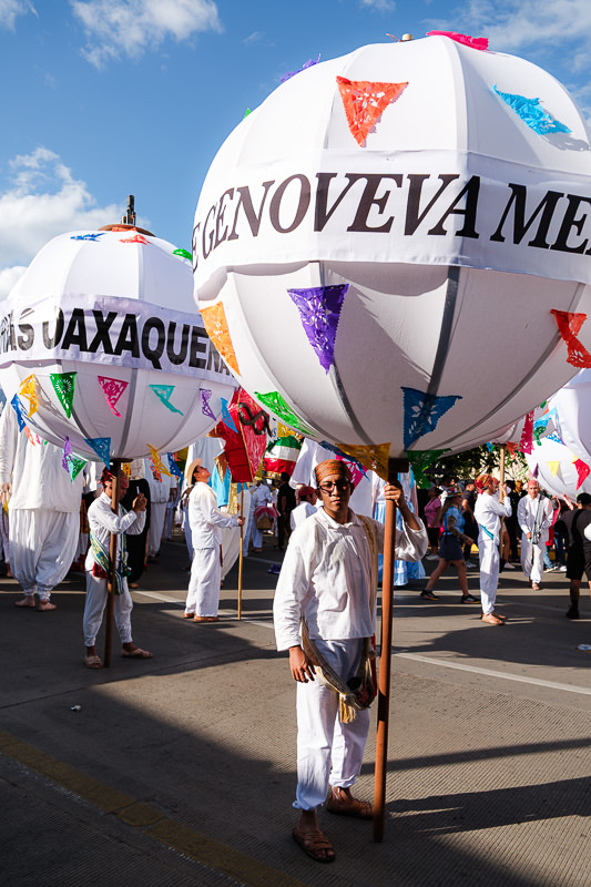 Primer Desfile de Delegaciones de la Guelaguetza