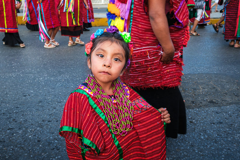 Primer Desfile de Delegaciones de la Guelaguetza